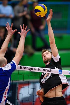 Volleyball, 1. BL, Solingen Volleys - Berlin Recycling Volleys