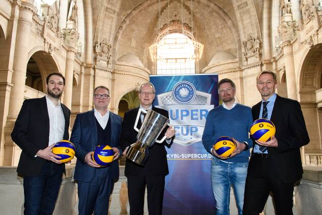 Volleyball, Supercup Press Conference in Hanover