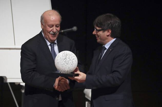 Blanquerna Award für del Bosque in Madrid