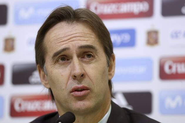 Football, World Cup Quali, PK National Team Spain