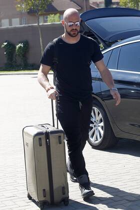 Football, Spain national team, players' arrival