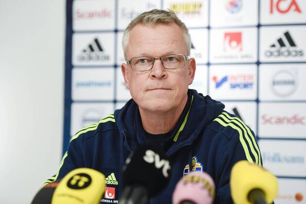 Football, National team Sweden, Press conference