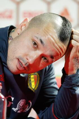Football, Belgium National Team, Press Conference