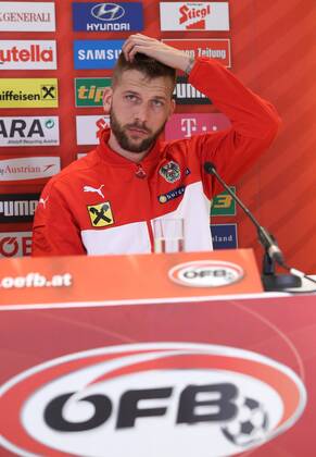 Football, Austria National Team, Press Conference