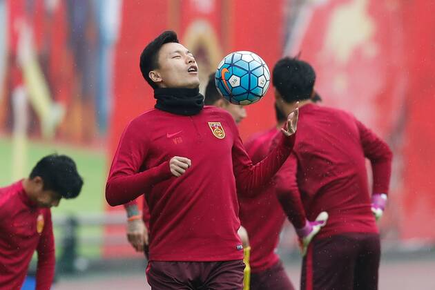 Football, National Team China Training