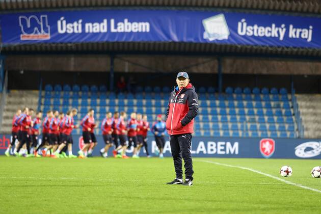 Football, National Team Czech Republic Training
