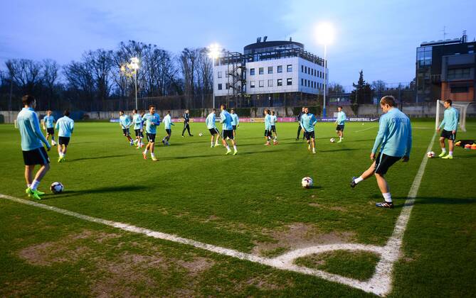 Football, National Team Croatia Training