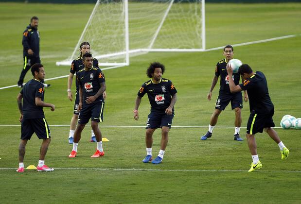 Football, Brazil National Team, Training