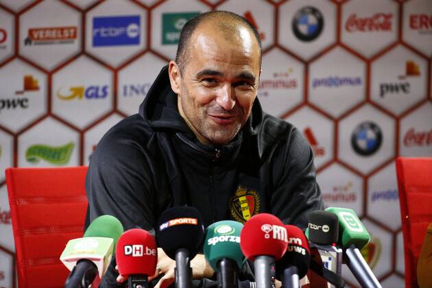 Football, Belgium National Team, Press Conference