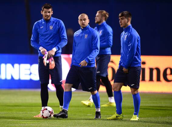 Football, Training National Team Ukraine