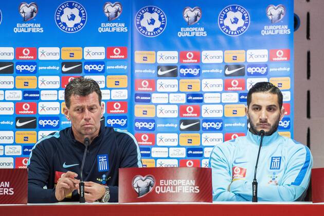 Football, World Cup Qualifiers, Michael Skibbe - PK National Coach Greece