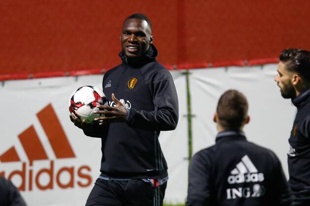 Football, World Cup Quali, Training National Team Belgium in Tubize