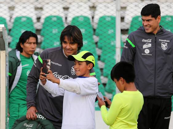 Football, World Cup Quali, Training and PK National Team Bolivia