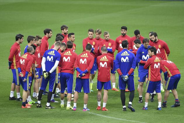 Football, Spain National Team, Training