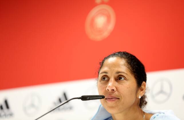 Football, Women, DFB National Team Press Conference