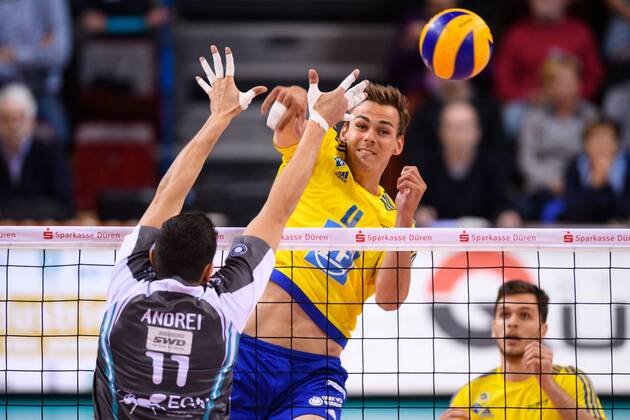 Volleyball, SWD powervolleys Düren - VfB Friedrichshafen