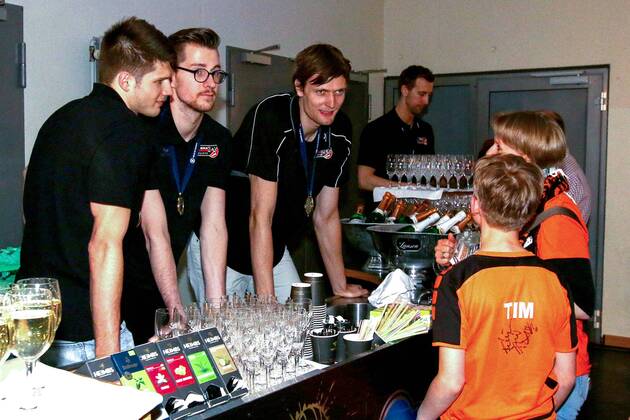 Volleyball, BR Volleys end-of-season party