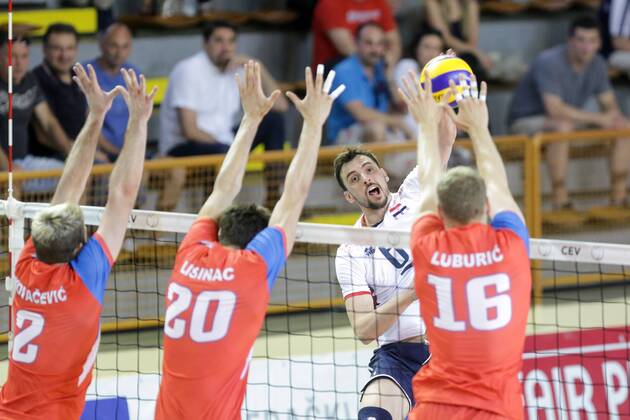 Volleyball, World Cup Qualifier, Croatia - Serbia