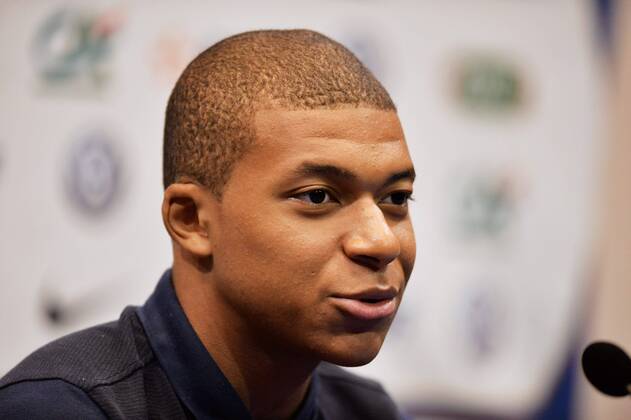 Football, National Team France Press Conference with Kylian Mbappe