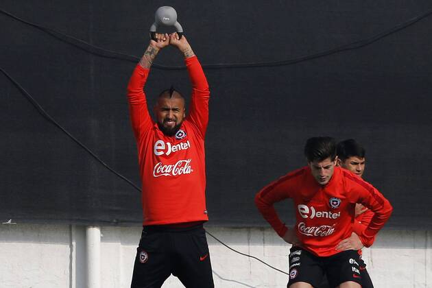 Football, National Team Chile Training