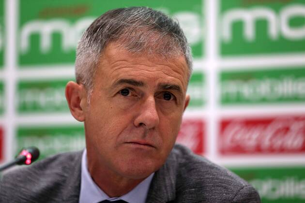 Football, PK National Team Algeria with Lucas Alcaraz