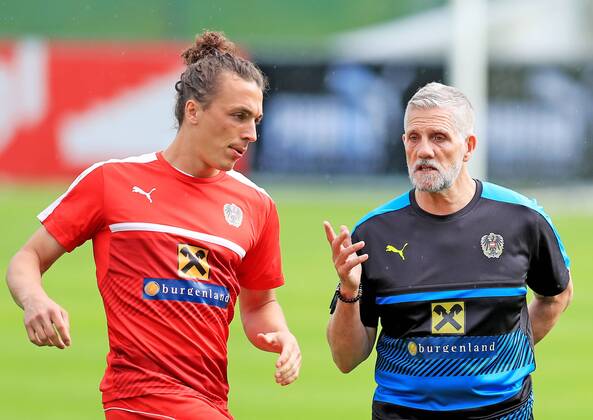 Football, Training National Team Austria