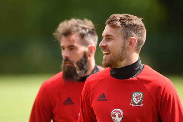 Football, Wales National Team Training