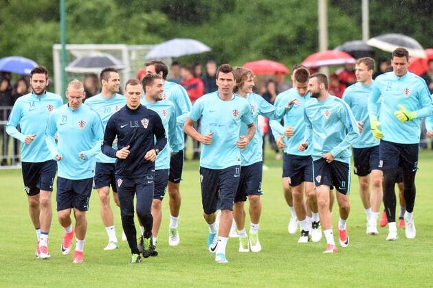 Football, Training National Team Croatia