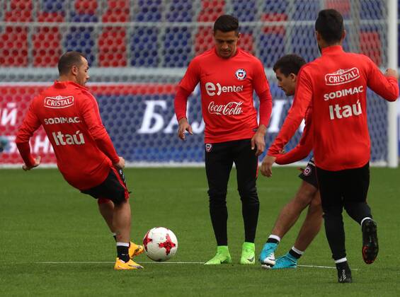 Football, National Team Chile Training