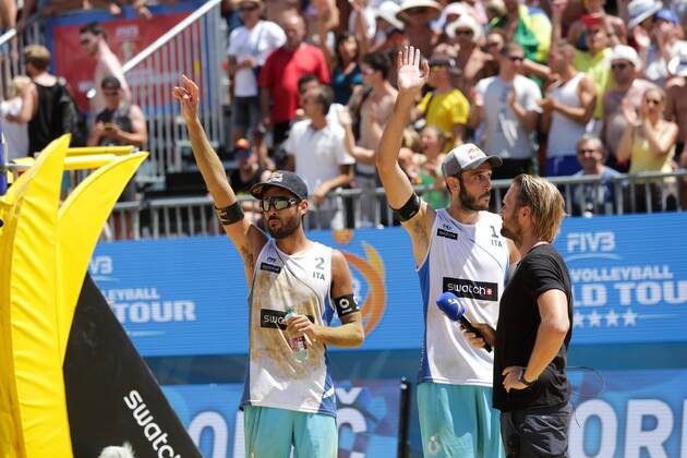 Beach Volleyball, Swatch Beach Tour in Porec