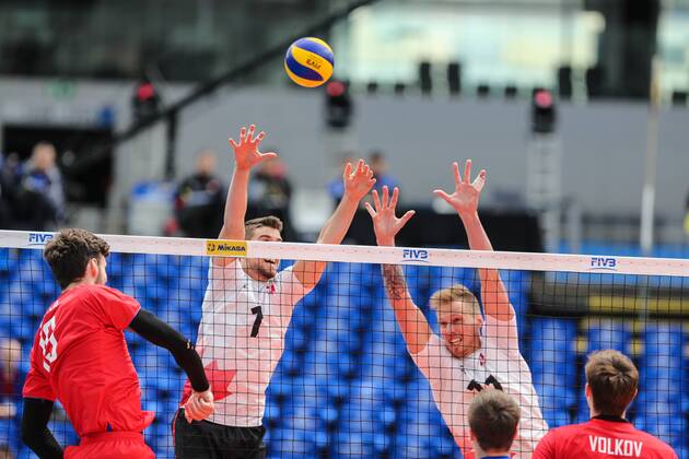 Volleyball, World League, Russia - Canada