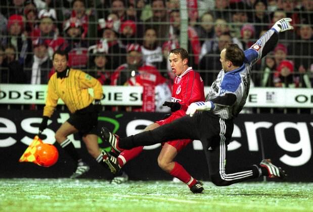 Fussball, Champions League, FC Schalke 04 - Steaua Bukarest