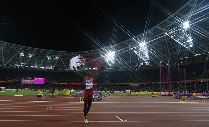 Athletics, Abdalelah Haroun has died