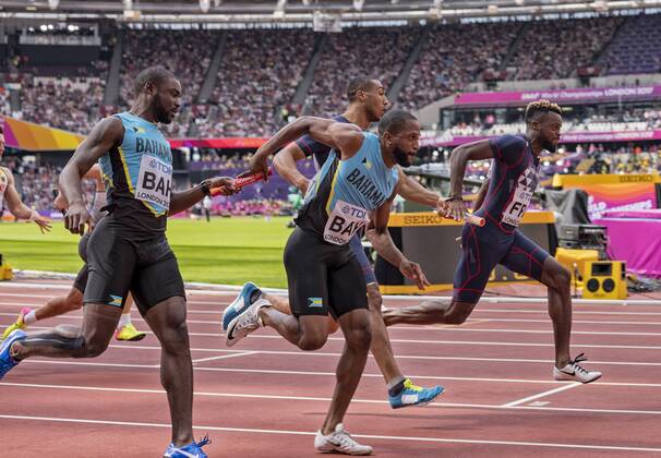 Athletics, Shavez Hart was shot, archive images
