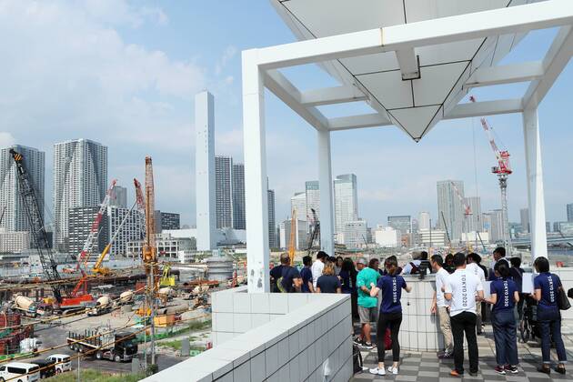 2024 Olympics in Tokyo, site visit