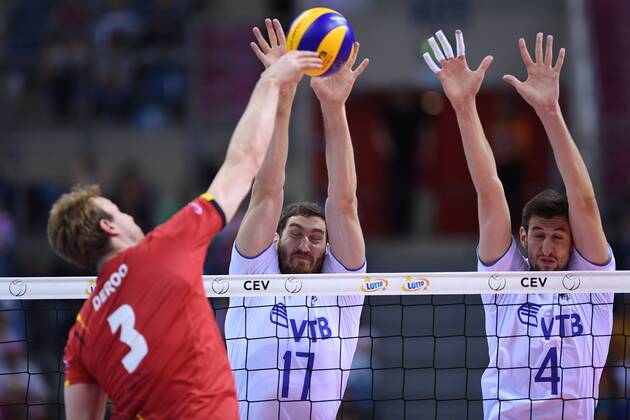 Volleyball, European Championship, Russia - Belgium
