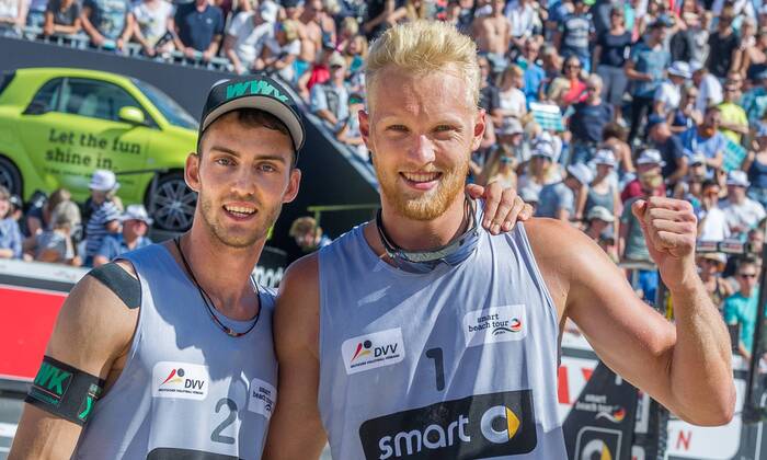 Beach Volleyball, DM Timmendorfer Strand, Tim Holler and Clemens Wickler are German Champions