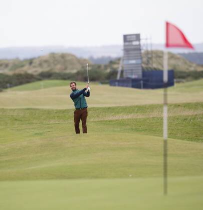 Golf, Alfred Dunhill Championship at St Andrews, Practice