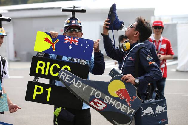 Formula 1, Japanese GP, Riccardo Shoey Fans