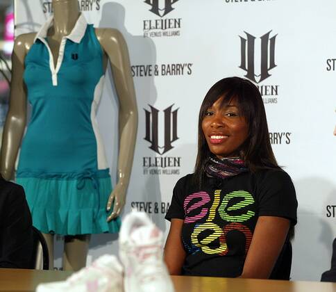 Tennis, Venus Williams presents her Eleven fashion collection