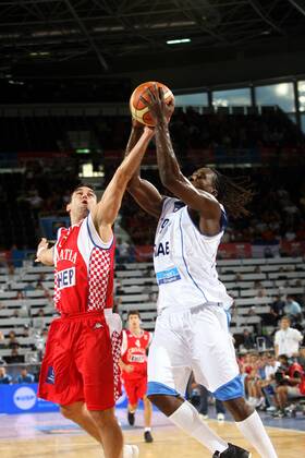 Basketball, European Championship, Israel - Croatia 80:75