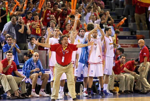 Basketball, European Championship, Spain - Israel 99:73