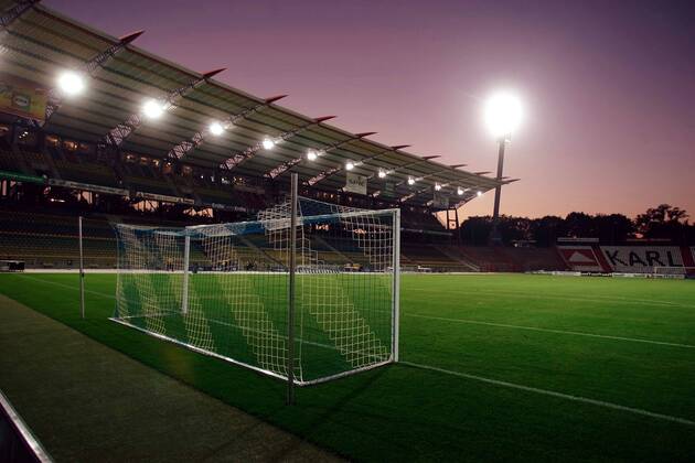 Fußball, Stadiongeschichte Karlsruher SC