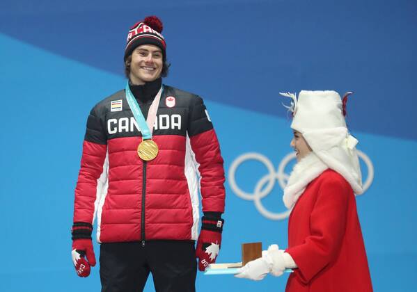 PyeongChang 2018 - Snowboard, Herren, Big Air, Siegerehrung