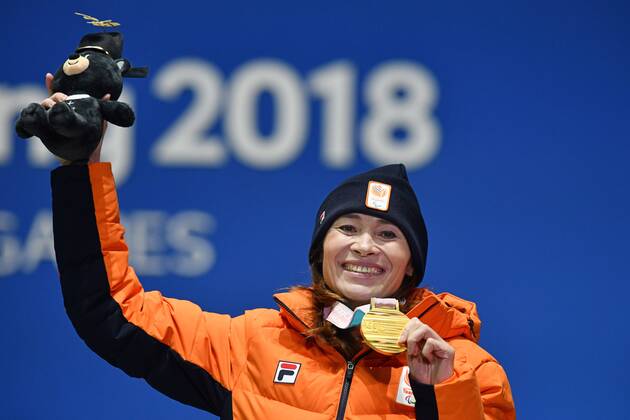 Paralympics, PyeongChang 2018, Snowboard, Damen, Siegerehrung