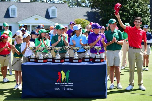 Golf, Masters in Augusta, junior tournament