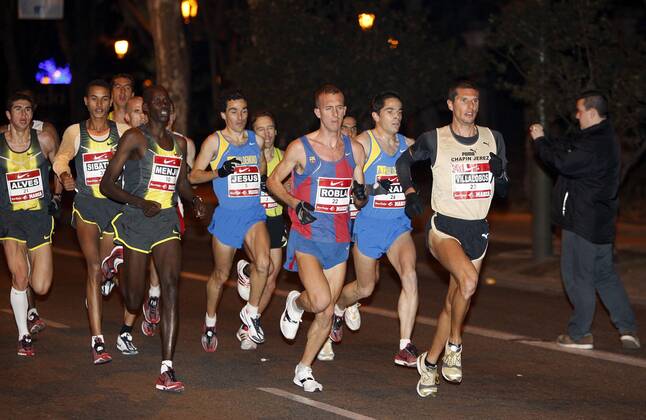 Athletics, New Year's Eve run in Madrid
