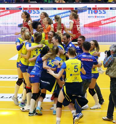 Volleyball, Women, SSC Palmberg Schwerin - Allianz MTV Stuttgart