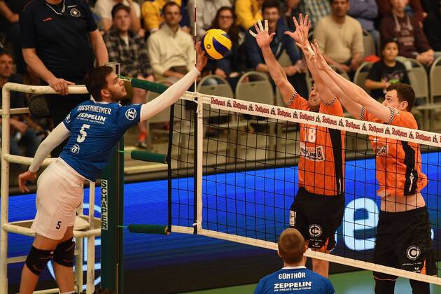 Volleyball, BL, VfB Friedrichshafen - Berlin Recycling Volleys