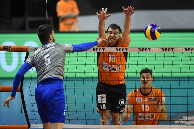 Volleyball, 1. BL Final, BR Volleys - VfB Friedrichshafen